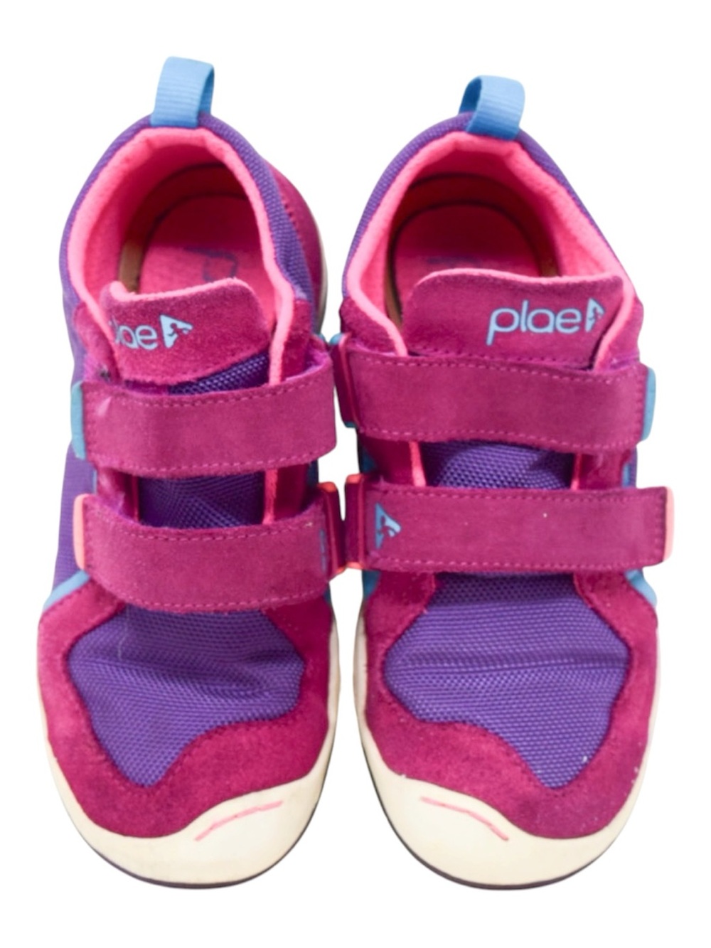 PLAE sneakers Kids Purple & Pink Double Velcro